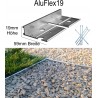 AluFlex19 Höhe 1,9cm  Länge 119 cm Randbefestigung Pflasterkante Randbegrenzung