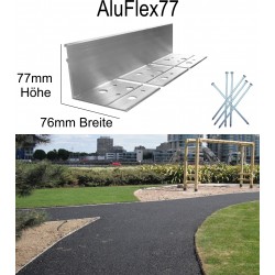 AluFlex19 Höhe 1,9cm  Länge 119 cm Randbefestigung Pflasterkante Randbegrenzung
