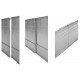 AluDesign*100: 3x1,19m Randbefestigung aus Aluminium