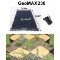 GeoMAX230 * Höhe 23cm Bodenbefestigung Wegebefestigung 22,75qm