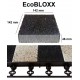 EcoBLOXX Pflastersteine 1qm Höhe 4,8 cm rot