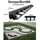 SemperBorder60 halbe Palette 336m + 1008 Anker