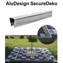 AluDesign SecureDeko Abschlußkante Fallschutz Mähkante Trennlinie