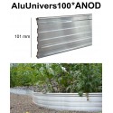 AluUnivers Höhe 10cm ANOD*Farben 10x2m Randbegrenzung aus Aluminium